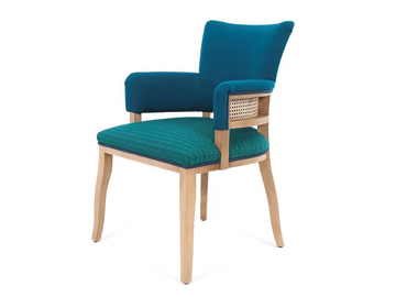 BOILER ARM ESSENCE - Fabric chair with armrests open back by Crearte Collections - view 2